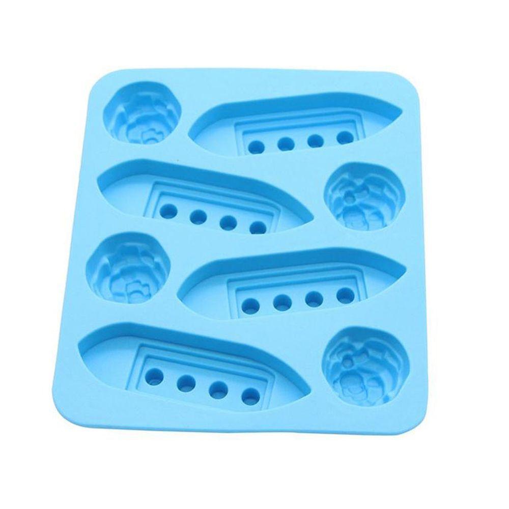 Cream Makers Summer Cake Mould Chocolate Titanic Shaped for Kitchen Ice Cube Trays Silicone Mold