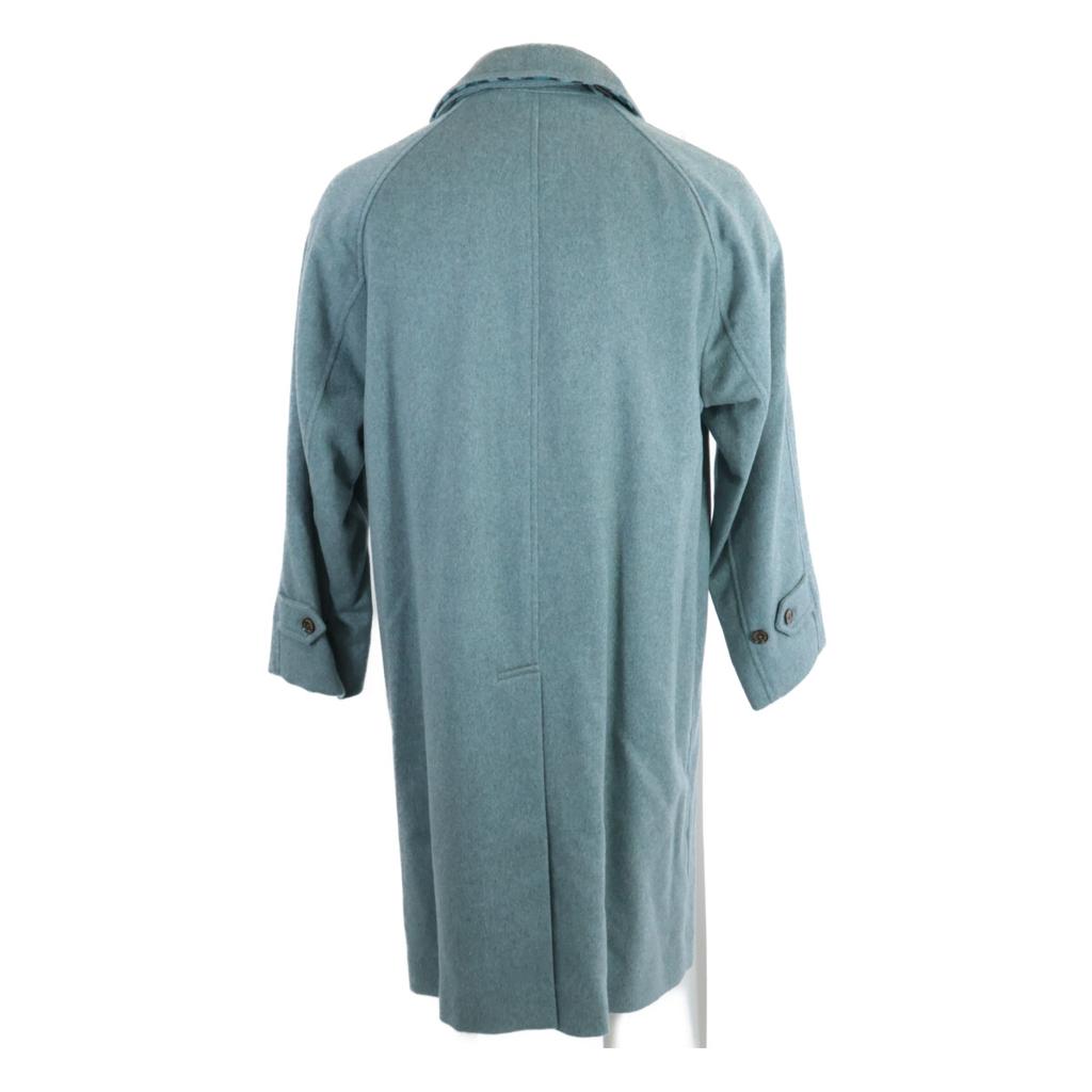 Burberry [/Domestic Regular] 4056805 Cashmere100% Soutien Collar Coat 48 greenUsed