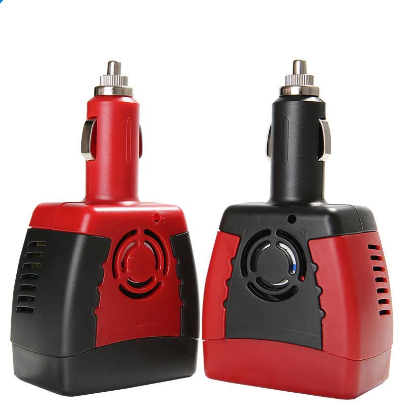 75W/150W 12V To AC 220V 110V Car Power Inverter Multifunctional Car USB Charger Portable Auto Voltage Converter Adapter 12vdc to 110V