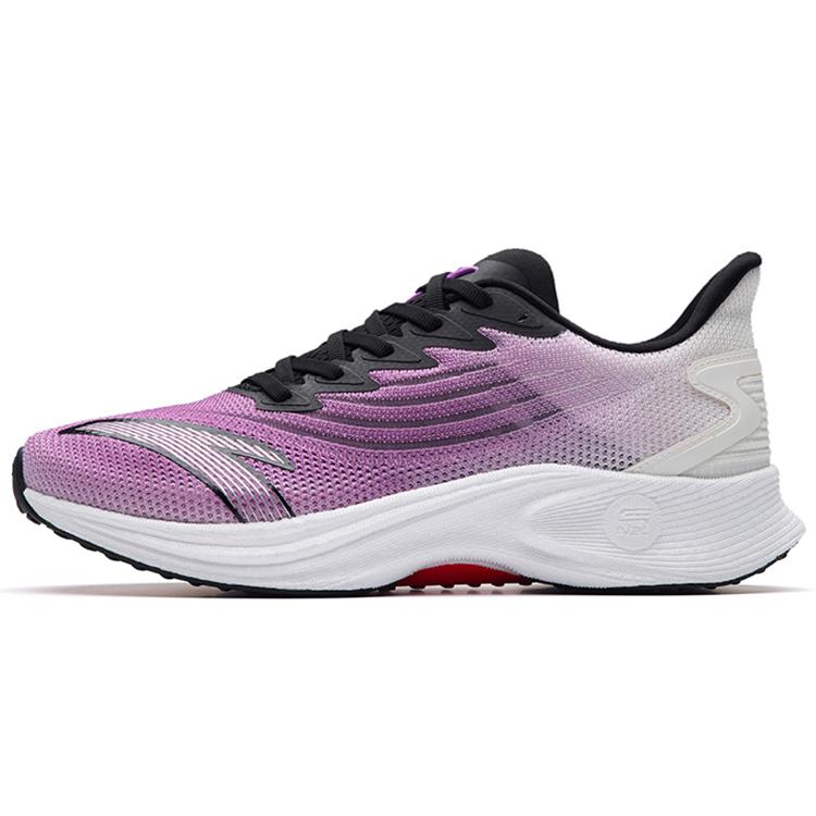 

Новые кроссовки для бега Anta MACH 2.0 с амортизацией, противоскользящие, износостойкие, дышащие, легкие, с низким верхом, мужские, фиолетовые, черные, белые 112235583-2 40.5