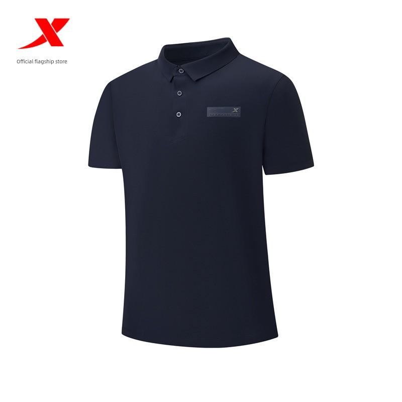 Xtep Sports Polo Shirt Men's Summer New Official Authentic Men's Short-Sleeve T-Shirt