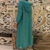 Womens Long Cardigan Sweaters Hooded Knitted Oversized Sweater Coat