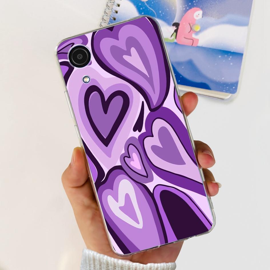 For Cover Samsung Galaxy A03 Core Phone Case Stylish Flower Butterfly Soft Silicone Clear Cover For Samsung A03 Core A032F Coque