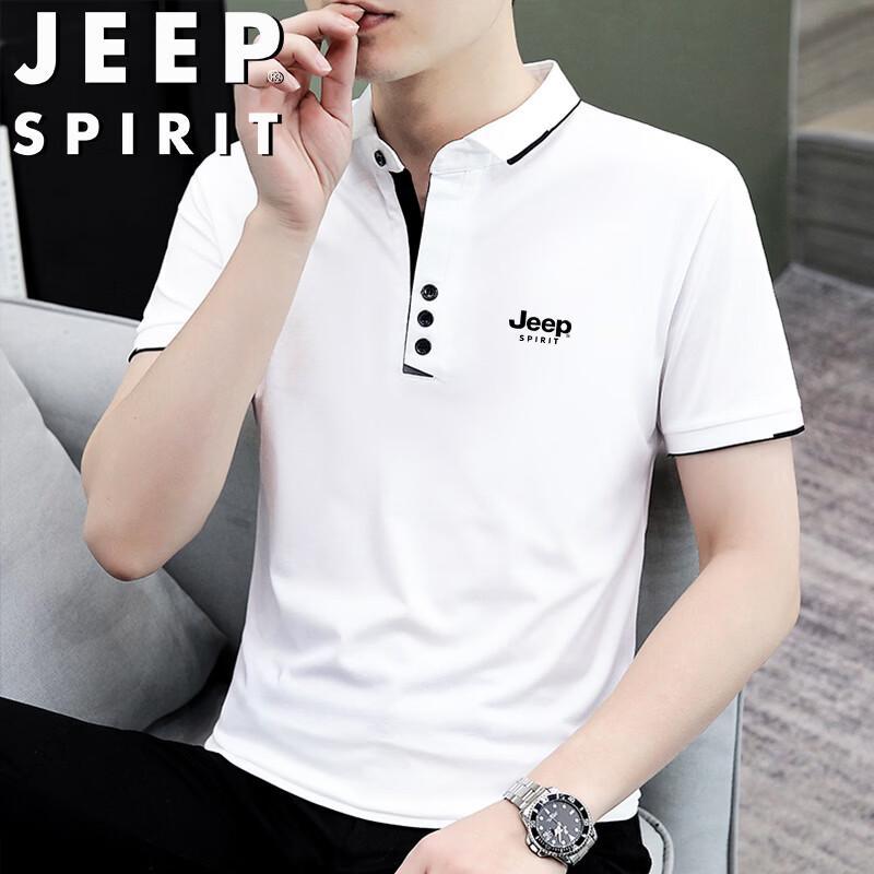 JEEP SPIRIT Men s Short Sleeve Polo Shirt 2XL