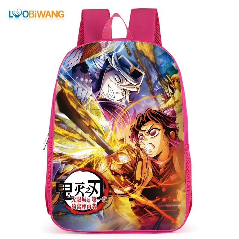 Demon Slayer Cartoon Printed Shoulder Bag