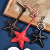 Keychain Pendant Hand-Stitched Rivets Imitation Leather Star Shape Lightweight Bag Charm Keys Suitcases Accessory