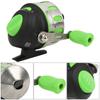 Metal Stainless Steel High Speed Ratio Fishing Wheel Die Casting Spool Wrist Outdoor Reel Tool AccessoryJG35G Green