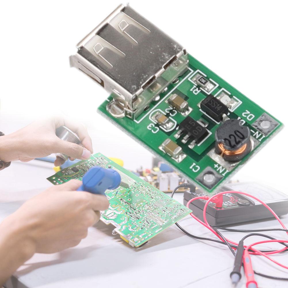 DC Step-Up Wandlermodul 5V DC-DC Boost Volt Wandler Hocheffizienter Boost Wandler Spannungsreglerplatine USB-Ausgang