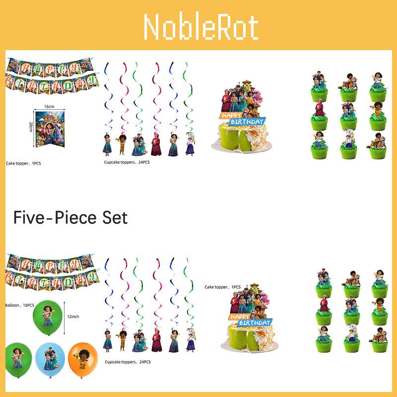 Vibrant Encanto Party Decorations Set- Make Your Child's Birthday Memorable!