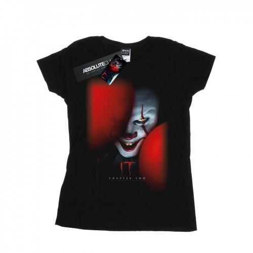 It Chapter 2 Womens/Ladies Pennywise Behind The Balloons Cotton T-Shirt
