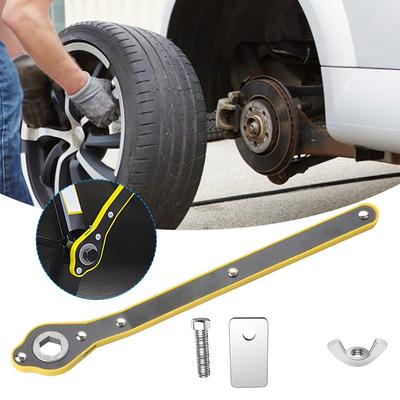 Macaco de Carro Chave Catraca Macaco Tesoura Garagem Pneu Roda Chave de Roda Cabo Chave de Roda para Macaco de Pneu para Carros Pequenos SUVs Vans