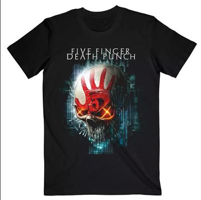 Five Finger Death Punch Band Tour 2025 T-shirt Size S-4XL