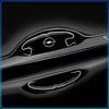 Car Door Transparent Strip Rearview Mirror Anti-Collision Protection Strip For Opel crosa d astra h insignia astra j zafira b mokkaastra vivaro astra