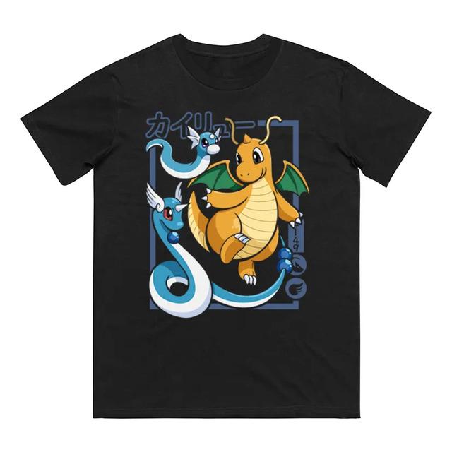 Camiseta Dragonite Dratini Dragonair Pokemon XXL