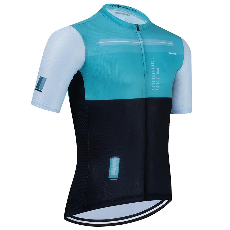 Summer 2025 Short Sleeve Cycling Jersey Men MTB Bicycle Top Outdoor Cycling Clothing Breathable Shirt Maillot Ciclismo Quick Dry