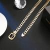 1 Pcs Women's Clothes Chain Belt Metal Waist Chain Dress Belts Metal Belt Adjustable Decoration