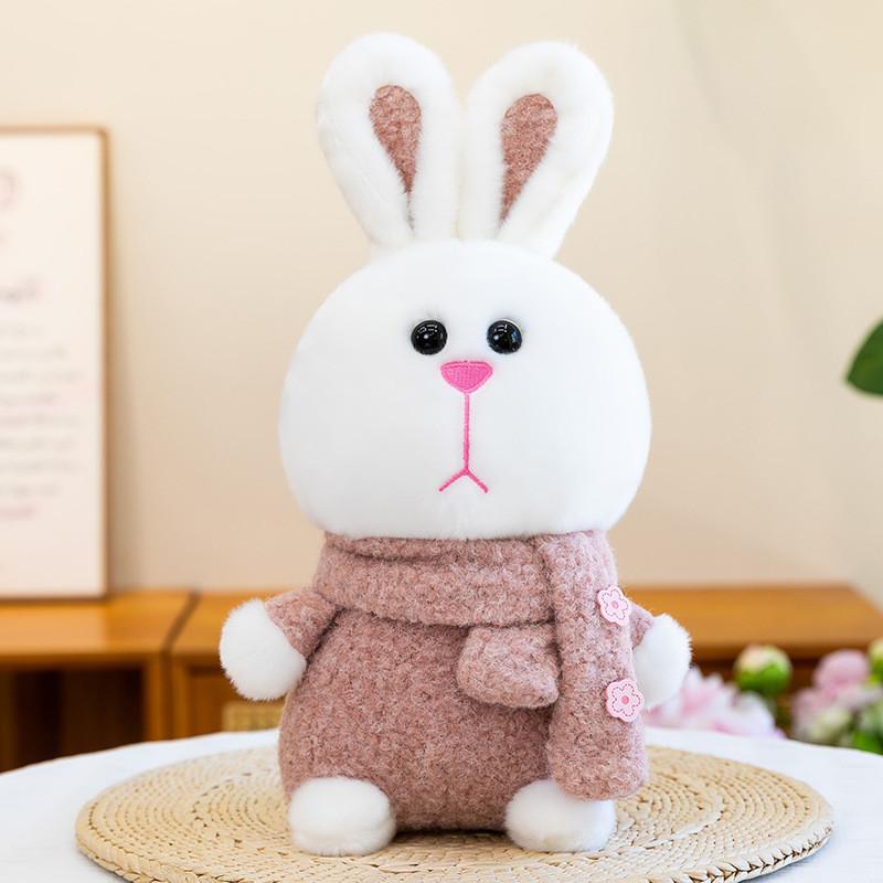 Plush Bunny Toy With Colorful Design For Kids Gift And Collectors