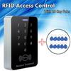 Cerradura Electrónica de Puerta Abrepuertas Inteligente de Garaje Sistema de Control Digital Eléctrico Acceso RFID Dispositivo Intercomunicador Máquina CC 12V