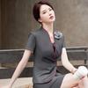 Summer Professional Short Sleeve Attire: Elegant Jewelry Store & Hotel Manager Workwear