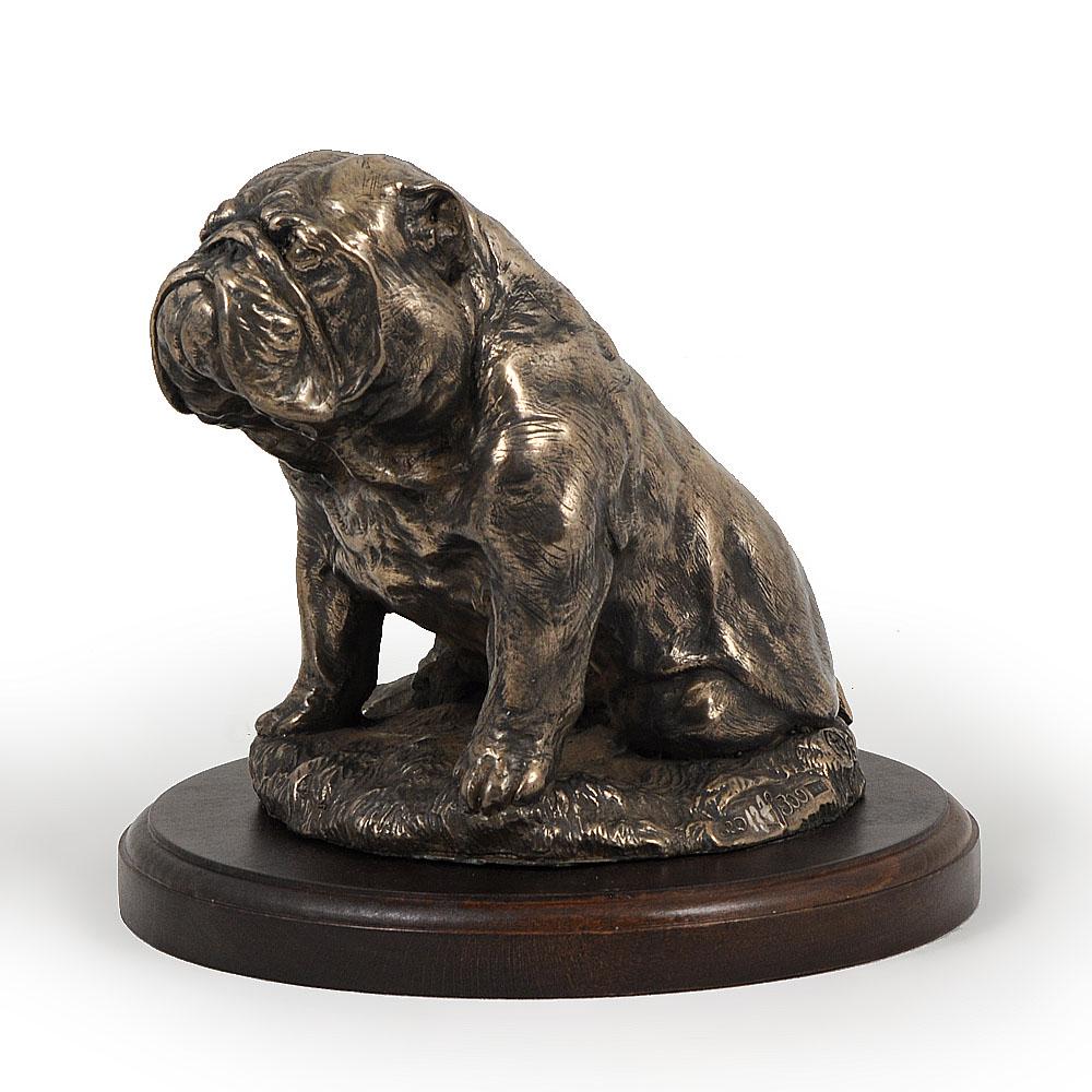 Bulldog II - Dog Statue, Figurine for Office, Trophy for Dog Show by Art-Dog Brand