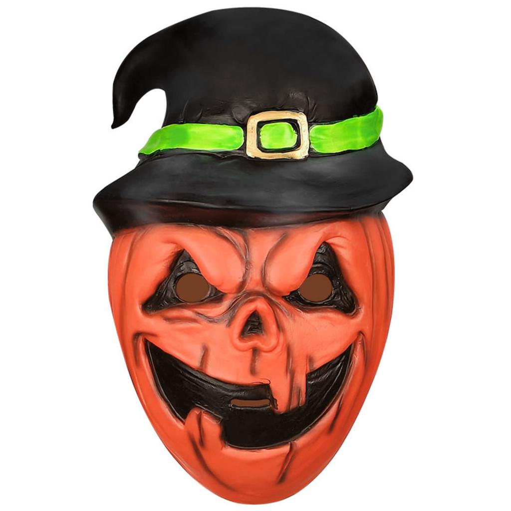 Best-selling pumpkin headgear Halloween decoration horror mask cosplay Bar Party