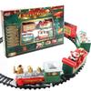 NEW Christmas Realistic Electric Train Set,Easy To Ass-emble & Safe for Kids Gift & Party Home Xmas Tree Decoration