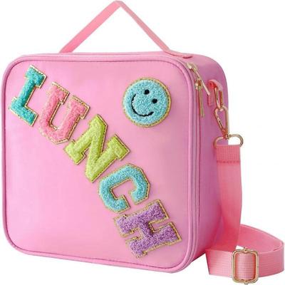 Insulated Lunch Bag With Adjustable Shoulder Strap