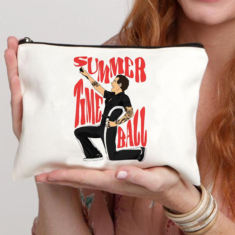 Love on Tour Pattren Cosmetic Bag HS Merch Makeup Case Travel Toiletries Organizer Harry's House Storage Make Up Pouch Pencil