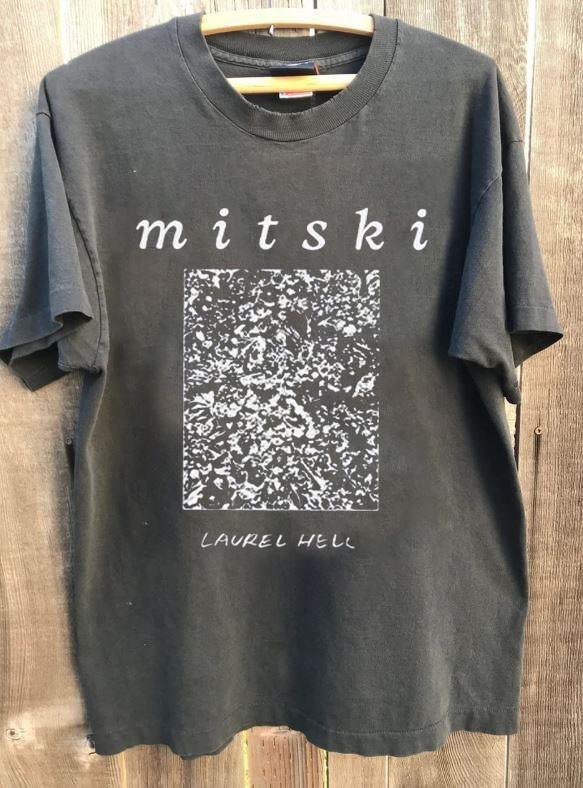Vintage Mitski Laurel Hell Band Graphic Charcoal Unisex T shirt S5XL KH18612 XXXXL