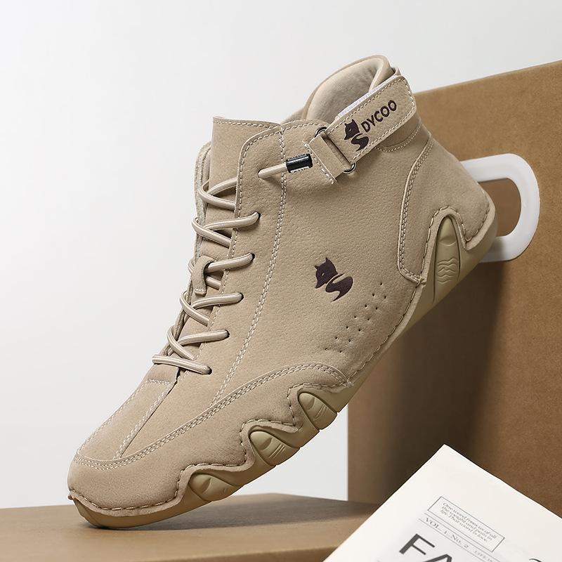 Fox Shoes Large Size Octopus Men's High Top Shoes Men's Casual Sports Casual Shoes Winter Martin Boots