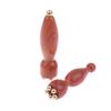 Handheld Lotus Seedpod Beauty Professional Brass & Rosewood Facial Gua Sha Tool Eye Relaxation Spot Meridians Acupoint Massage