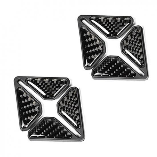 Car Door Corner Protector Carbon Fiber Sticker Anti-Scratch Cover Accessories
