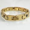 Luxury Man Bracelet Gold Color Heavy Tungsten Steel Jewelry Trendy Friendship Health Magnetic Men's Bracelets Armband Heren