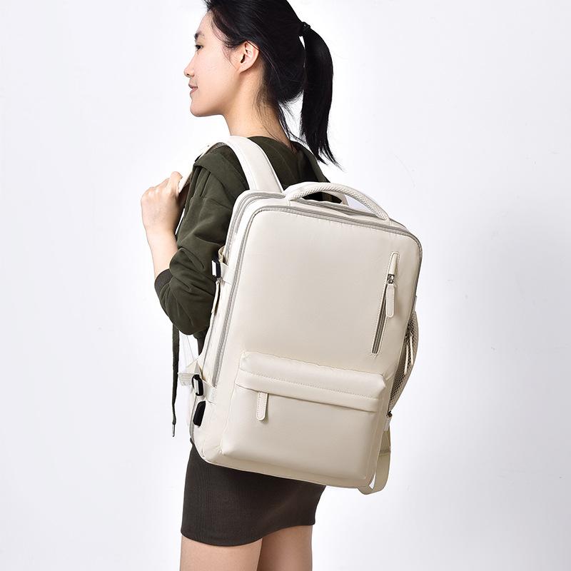 Large-capacity Backpack, Multi-functional Expandable Luggage Bag, Female Student Travel Computer Bag, High-end Backpack
