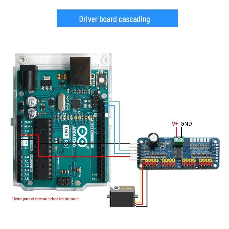 PCA9685 16-Channel PWM Servo Driver Board