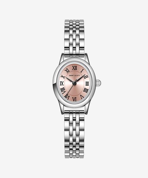 

[SAINT SCOTT LONDON] SAINT SCOTT LONDON Eggshell Metal Watch - Pink ST1102SPS NONE