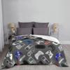 Video Game Controller Blanket Coral Fleece Plush Textile Decor Gameboy Multifunction Soft Throw Blankets Sofa Travel Bedspread