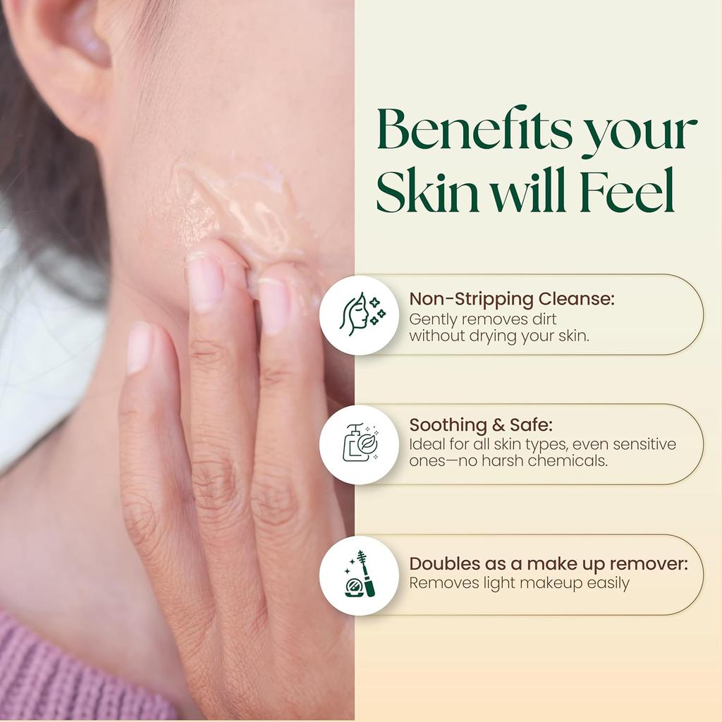 Moha Herbal Face Wash with Neem & Aloe Vera 100 ML Pack of 2 | Anti-Acne, Anti-Pimple Cleanser for Glowing Skin