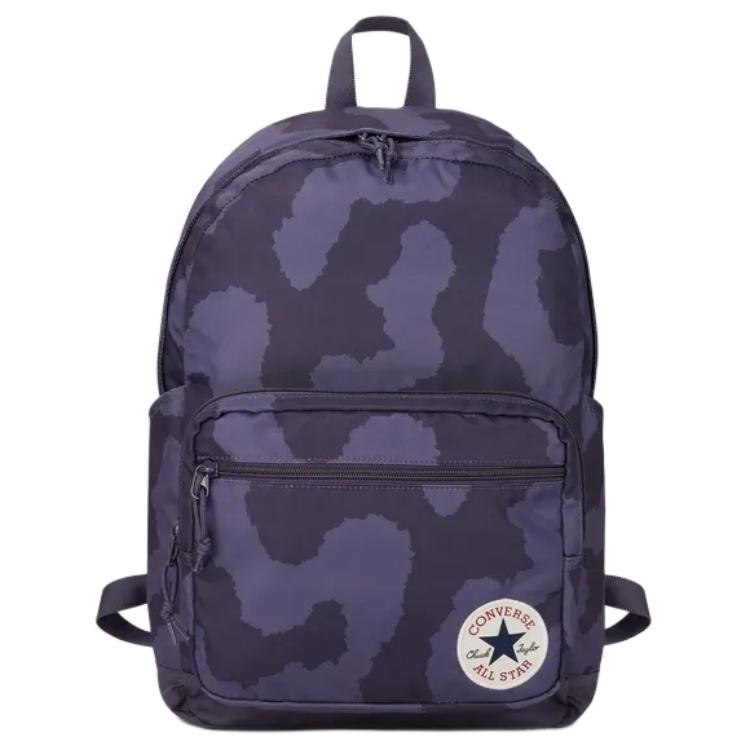 Converse Go 2 Backpack Fashion Casual Zipper Closure Polyester Backpack Unisex backpack Purple 10027131-A01 Purple