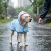Windproof Waterproof Dog Coat With D-ring Pet Poncho All Weather Dog Rain Cloak  Rainy Day