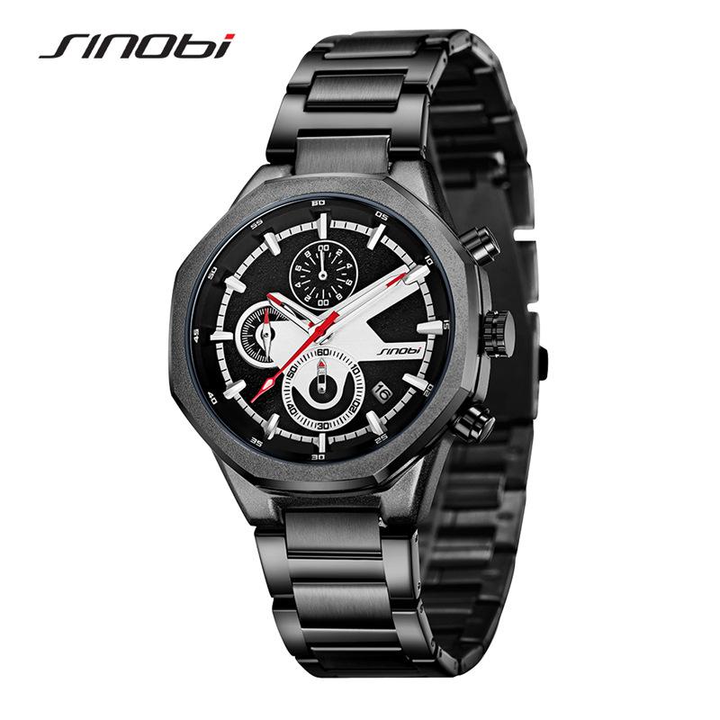 Watch Men'S Multifunctional Advanced Sense Fashion Waterproof Quartz Watch Stainless Steel Business Men'S Watch 9920