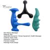 3Pcs Trigger Point Massage Tool And Thumb Saver for Full Body Deep Tissue Massage Trigger Point Manual Tools for Back Neck Arm Thighs Calves