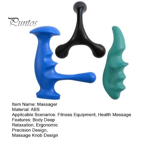 3Pcs Trigger Point Massage Tool And Thumb Saver for Full Body Deep Tissue Massage Trigger Point Manual Tools for Back Neck Arm Thighs Calves