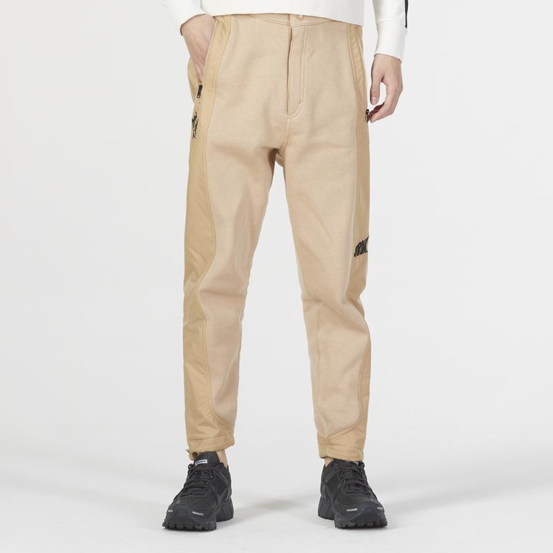 New JORDAN Knitted Sweatpants Men Khaki DV7595-277