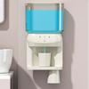 Automatic Mouthwash Dispenser Electric Mouth Rinsing Machine, Wall Hanging 1200mAh Includes Magnetic Cup Holders
