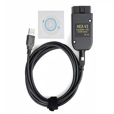 VAG COM FT232 V25.3 VAG Scanner Tool KKL VCDS Cable OBD2 Diagnostic Cable Multi-Function Multi-Language OBD2 Scanner HEX V2 A1