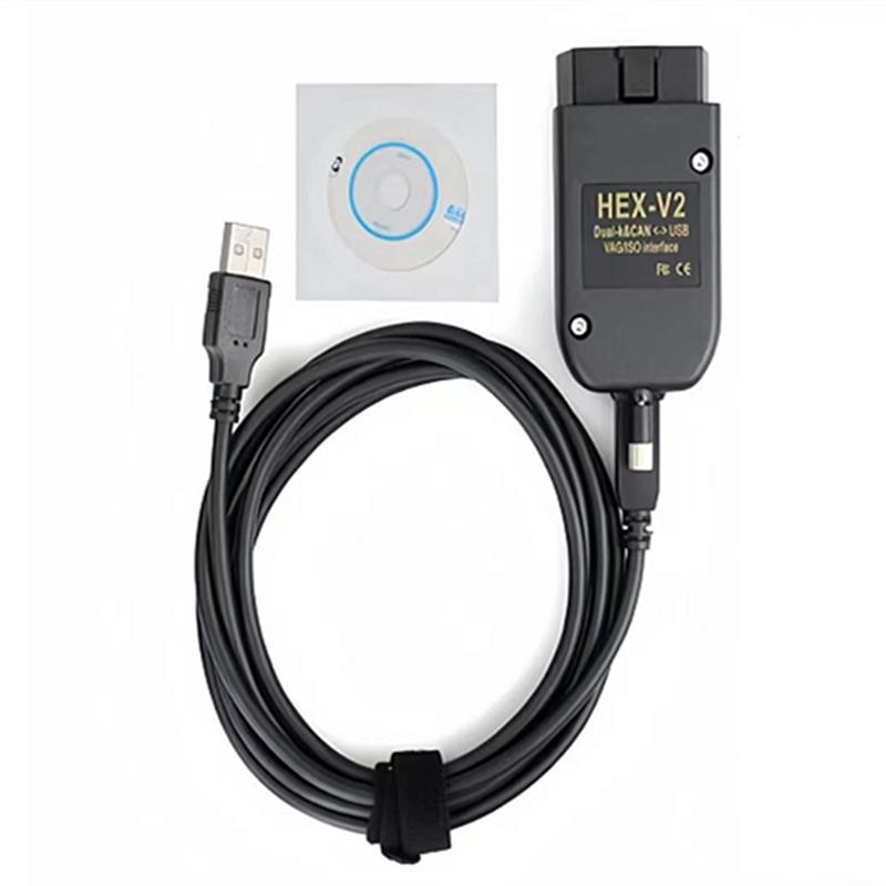 VAG COM FT232 V25.3 Εργαλείο Scanner VAG Καλώδιο KKL VCDS Καλώδιο Διαγνωστικό OBD2 Πολυλειτουργικό Πολύγλωσσο Scanner OBD2 HEX V2 A1