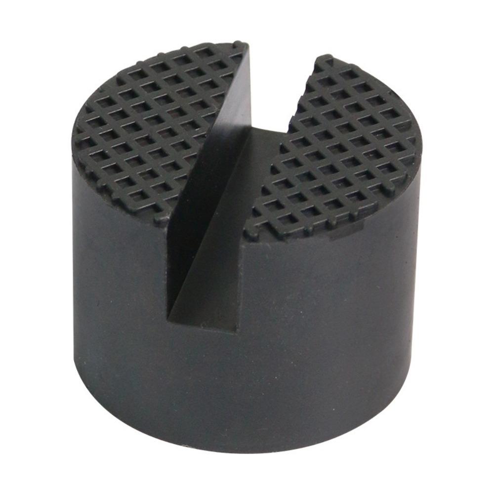 Durable Car Jack Rubber Pad Slotted Rail Hydraulic Slotted Jack Stand Pad Wear Resistant Floor Lifting Rubber Pad
