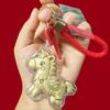 999 Pure Gold Year of the Horse Keychain Bag Charm & Mobile Phone Lanyard - Perfect Birthday Gift