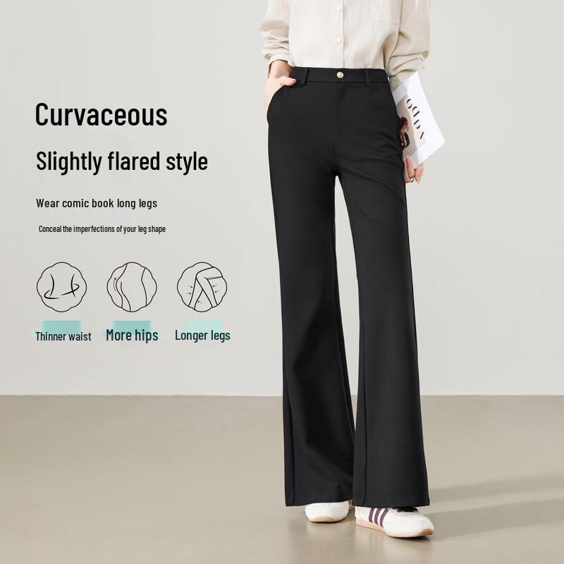 ESE-Y Women's High-Waisted Flare Leg Pants